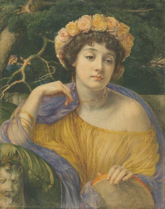 The Dancer (1898) by Edward John Poynter